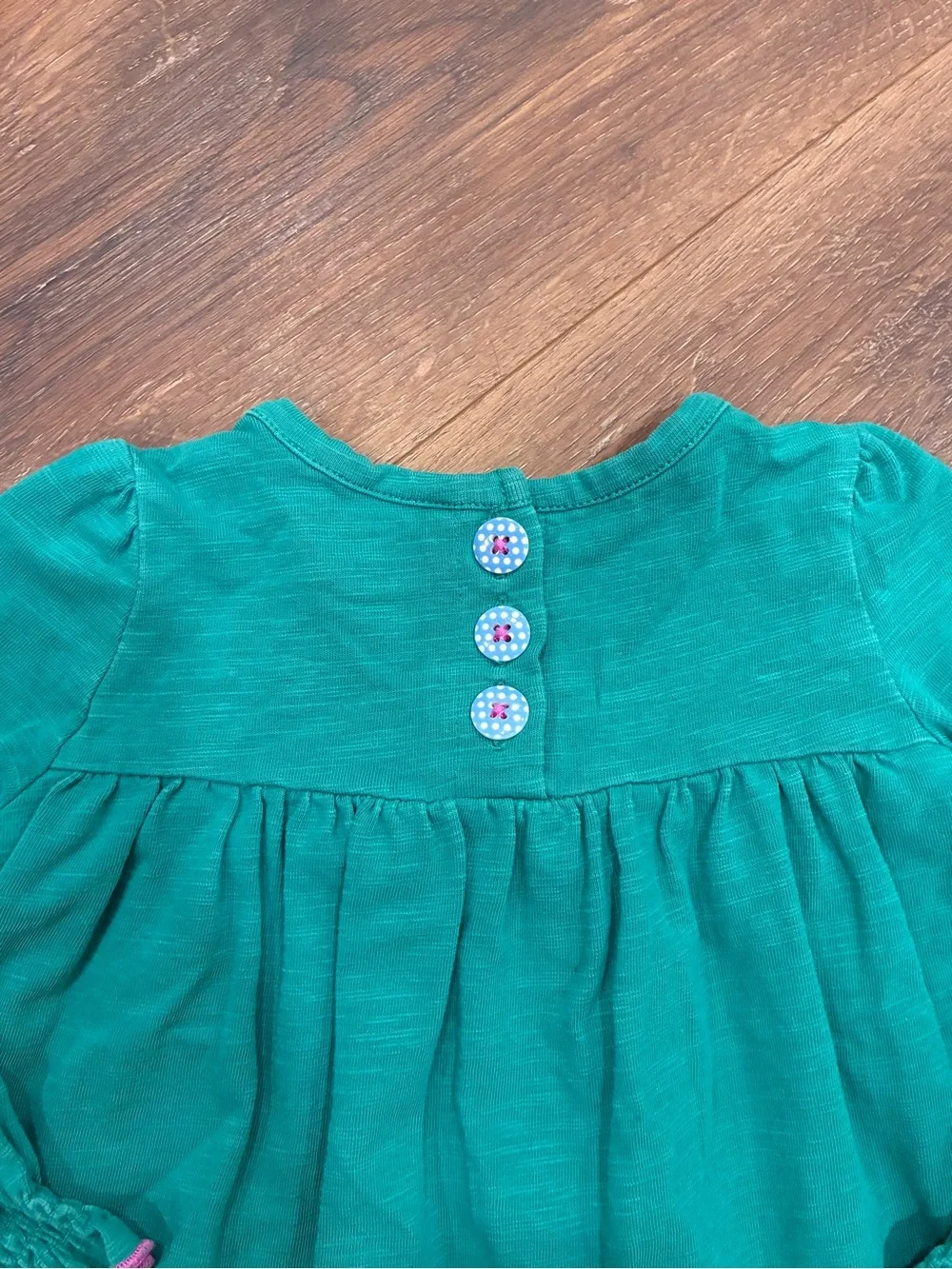 Matilda Jane Under The Leaves Dress Green Make Believe Holiday Christmas 6-12m
